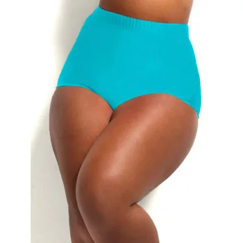 Hirigin Moterims Seksualus Bikini Paplūdimio Drabužiai, maudymosi kostiumėlį Lady Aukšto Juosmens Nuosėdos Šortai, Maudymosi Kostiumėliai, XL-4XL Plius Dydis