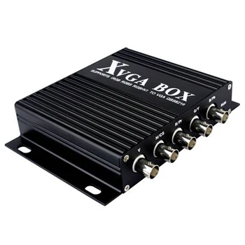 HOT-Video Converter GBS-8219 XVGA Lauke CGA/EGA/RGB/RGBS/RGBHV/VGA Pakeisti Senus Pramonės CRT Monitoriai ES Plug
