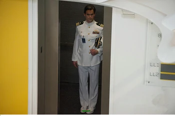 Karinio jūrų laivyno Kostiumai, Striukė + kelnės JAV Armijos Baltas Smokingas Reguliariai Vienodas Vyrų karinio jūrų Laivyno Veiklos Balta Armijos uniformą Pat, kaip Nicholas Cage