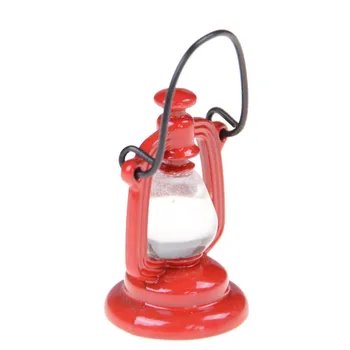 Karšto Pardavimui, 1:6 Masto Retro naftos lempos Miniatiūriniai Lėlių Žaislas, Lėlė Maisto Virtuvė, gyvenamasis kambarys Priedai 23 mm*43mm