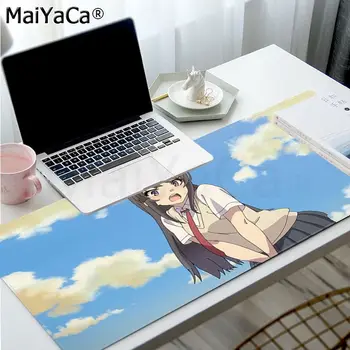 Kawaii Anime Sakurajima Mai Mergina Gumos KOMPIUTERIO, Kompiuterinių Žaidimų kilimėlis Dydis CSGO Žaidimų Žaidėjas Desktop PC Kompiuteris, Nešiojamas kompiuteris