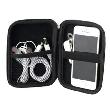 Kelionės Skaitmeninio Saugojimo Krepšys Išorės Nešiojamų Apsauga, Krepšys USB Kabelis, Įkroviklis, Ausinės HDD Kosmetikos Krepšelį Užrašinė Maišelyje Atveju