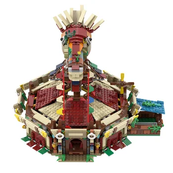 Klasikinis Žaidimas Krantinės statybos Žaidimą, Jis Įkvėpkite Laukinių Building Block Modelis Imperatorius Simbolių 
