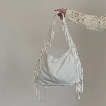 Kutai dizaino moterų Pečių Krepšiai, Didelės Talpos Drobės Moterų hobos Maišelis didelis lady Entire Kelionės messenger bag rankinė juoda