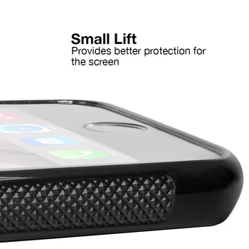 LvheCn Silikono Guma Telefono Case Cover for iPhone 6 6S 7 8 Plus X XS XR 11 12 Mini Pro Max Žalia Purus Gėlės