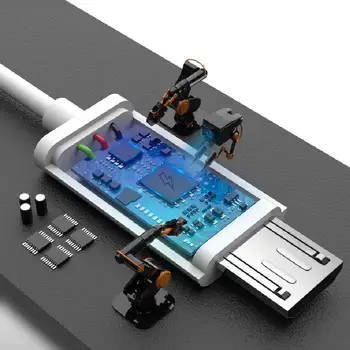 Micro Usb Kabelis Cabel Ištraukiama Laidą Įkrovimo Cargador Usb Telefono Moto G4 G5 LG Sony Xperia