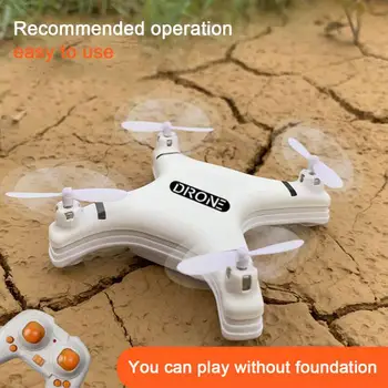 Mini Drone Keturias ašis RC Lėktuvų 2.4 G Nuotolinio Valdymo pulto LED Kišenėje Drone Vaikų Dovanų