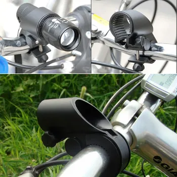 Mount Dviratis Dviračio Žibintuvėlis LED Žibintuvėlis Turėtojas Įrašą Universalus Bike Mount Apkabos, dviračių priedai šviesos фонарь для велосипеда