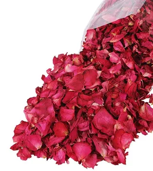 Natūralus Rožių Žiedlapių Aromatas, Džiovintos Nekilnojamojo Raudona Rožė Gėlių Vestuves Stalo Konfeti Apdailos Biologiškai#g3