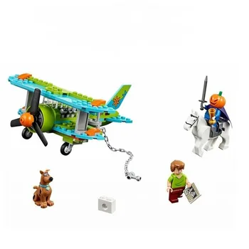 Naujas 10432 & 10430 10429 10428 Scooby Paslaptis Mašina Autobusų Miesto Kūrimo Bloką Plytų Žaislai Bendras Kalėdų Dovana Vaikui Žaislas