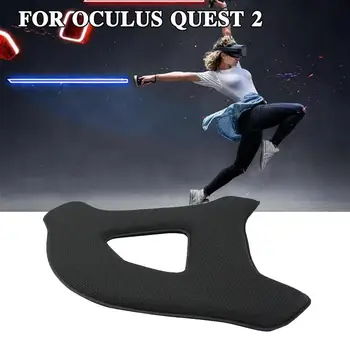 Naujos Anti-slip Galvos VR Dirželis Padas Oculus Quest 2 Minkštas Kovos su prakaito Trinkelėmis Quest Oculus 2 Kvėpuojantis Pagalvėlė Lankelis Accessori F1Q1