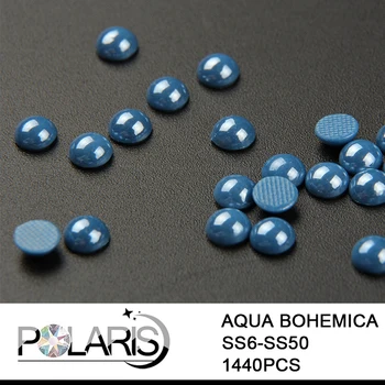 Polaris AAAAA Aqua Bohemica Pataisų Cirkonio Keramikos Pearl ss10/ss16/ss20/ss30 Cirkonio Geležies-dėl Drabužių Priedų