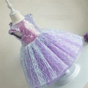 Princesė Gėlių Mergaitės Suknelė Tutu Blizgančiais Gimtadienis Vaikams Drabužių Mergaičių ir Vaikų Kostiumas Paauglys Prom Dizaino