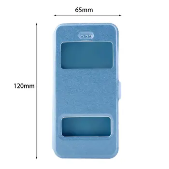 Sandėlyje !!! Apsaugos PU Odos Magnetinis Laikiklis Flip Case Cover For IPhone 6/6S