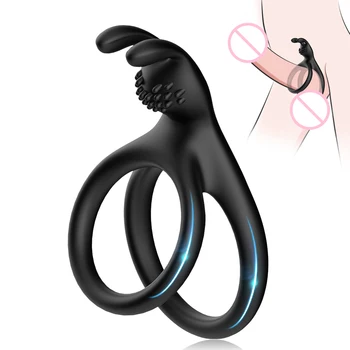 Silikono Dual Gaidys Žiedas Atidėti Ejakuliacija, Sekso Žaisliukai Vyrams Porų Seksualinės Spermos Užraktas Žiedai Penisplus Erekcija Produktus