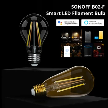 SONOFF, Kaitinamosios Lemputės, WiFi Smart LED Žibintai Paramos Alexa 