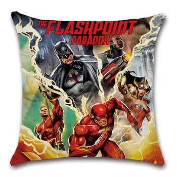 Superherojus teisingumo Filmus plakatas atspausdintas Pagalvėlė Padengti dekoratyvinių Namų sofos, kėdės, automobilių sėdynės draugas biuro, miegamojo dovana užvalkalas