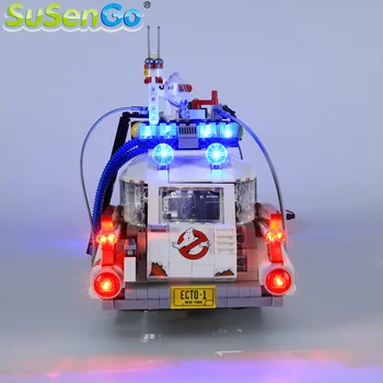 SuSenGo LED Šviesos Rinkinys 10274 Ghost Busters, ECTO-1, (Modelis Ne Komplekte)