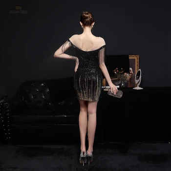 Trumpas Prom Dresses O-Kaklo Mini Promenadzie Suknelė China Seksualus Suknelės Moteris Vakarėlis