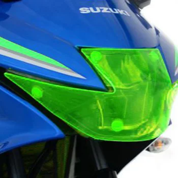 Už SUZUKI GSXR 125 150 GSX S125 2017 2018 2019 2020 Motociklo Priekinių Žibintų Ekrano apsauga Objektyvo Dangtelis Shield Raštas