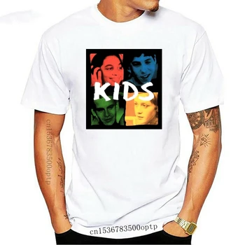 Vaikai Filmą T-Shirt - niujorko Miesto Gatvės Riedlenčių 90-ŲJŲ Hip-Hop Filmo Plakatas Prarasti Dydžio Marškinėliai