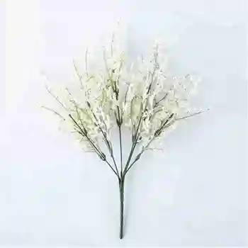 Valentino Žolės Pluoštas Putų Dirbtinės Gėlės, Namų Stalo Apdailos Gėlių Kompozicijų Prekių Netikrą Augalai