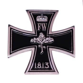 Vokietija FW 1813 Ąžuolo Lapų vokietijos Geležies Kryžiaus Karūna Emblema Medalis Ordino Metalo Automobilis, Sunkvežimis, Motociklas Šalmo Lipdukas Emblema Lipdukai