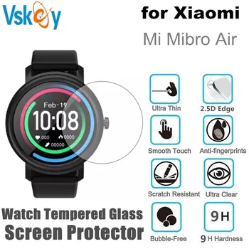 VSKEY 10VNT Grūdintas Stiklas Xiaomi Mibro Oro Smart Riešo Žiūrėti Ekraną Apsaugoti Skersmuo 35mm Apsauginės Plėvelės