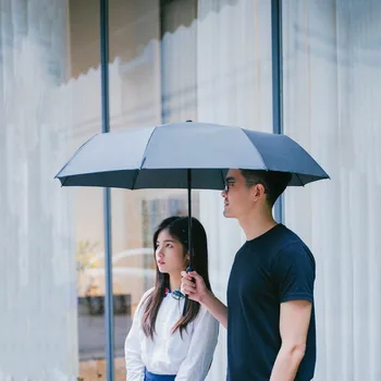 Xiaomi Mi Mijia WD1 Automatinė Lietaus, skėtis Saulėtą Lietingą Vasarą Aliuminio Vėjo atsparus Vandeniui, UV Skėtis Vyras Moteris skėtį nuo saulės