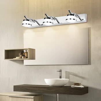 Zerouno vonios kambarys lempos tuštybės šviesos modernus naujas rožinė aukso, sidabro led lempos IP65 vandeniui veidrodėlio lemputė miegamasis makiažas apšvietimas