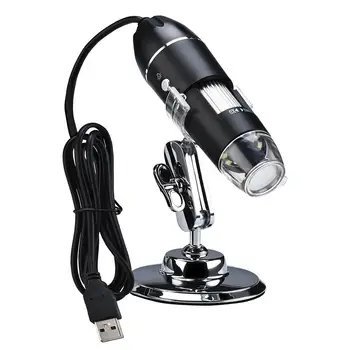 1000X Elektroninės Skaitmeninės Mikroskopų už WIN10/8/7/XP MAC Sistemos USB Nešiojamą Teigiamas Baltas LED didinamasis stiklas Optiniai Prietaisai