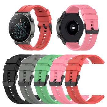 22mm Smart Watch Band Aukštos kokybės Minkšto Silikono Dirželis Pakeitimo Watchband Diržo Apyrankę, Huawei Žiūrėti GT2 Pro/GT 2e/GT