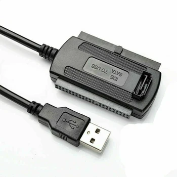 480 MB/s Didelės Spartos SATA PATA IDE į USB 2.0 Adapteris Keitiklis, Laidas 2.5 / 3.5 Colių Kietąjį Diską Paramos 52x CD-ROM