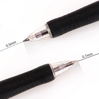 6pcs Japonija UIN classic ball pen bullet point SN-100 push-tipo tušinukas 0,5 MM studento parašas pen