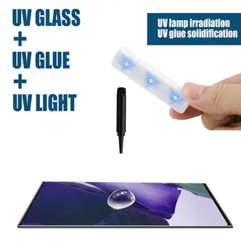 999D Privatumo Anti-Spy Grūdintas Stiklas Screen Protector for Samsung Galaxy Niote 20 Ultra Hidrauliniai kino UV Apsaugos Note20