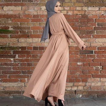 Afrikos Turkijos Musulmonų Mados Suknelė, Hijab Kaftan Islamas Drabužių Maxi Suknelės Moterims Vestido Skraiste Musulman De Režimas