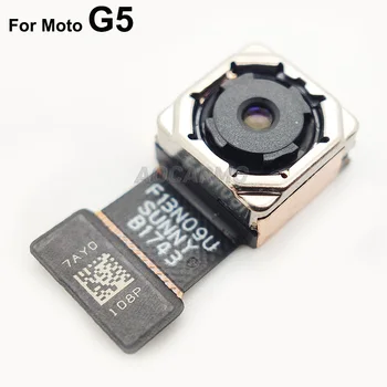Aocarmo Priekinė Kamera Atgal Galiniai Didelis Susiduria Kamera, Skirta Motorola Moto G5 Pakeitimo Dalis
