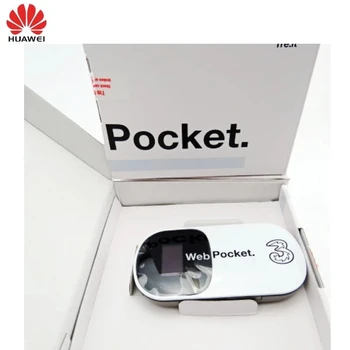 Atrakinta Huawei E585 3G Maršrutizatorius Mobile Hotspot Kišenėje MiFi Belaidžio Automobilių WiFi Modemas su SIM Kortelės Lizdas
