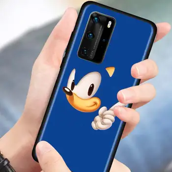 Atveju, Huawei 30 P40 Lite E Y6p P Smart Z Y6 2019 P20 Pro Garbės 8X 9X 20 Minkštas Telefono Dangtelį Funda Maišeliu Viršgarsinio Sonic Žaidimas