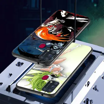 Bleach Anime Kurosaki Ichigo mobiliojo Telefono dėklas Samsung Galaxy M31 Premjero M30s M51 M31s M11 A7 A9 2018 M01 F41 Padengti Coque