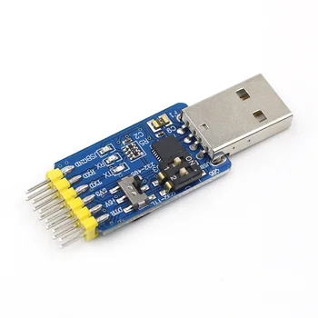 CP2102 USB-UART 6-in-1 Daugiafunkcinis(USB-TTL/RS485/232,TTL-RS232/485,232, kad 485) Serijos Adapteris Arduino
