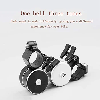 Dviračių Bell, Super Garsiai Kalnų Dviratis Dvigubai Bell Dviračių Priedų (Tinka Skersmuo 22mm-24mm)