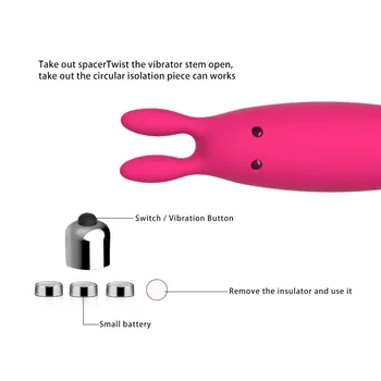 GXCMHBWJ Naujus moteriškus Mini Vibruojantį AV Stick moterų Klitorio Stimuliatorius Masturbacija Masažas Stick Vibruojantis Kiaušinis Suaugusiųjų Sekso Žaislas