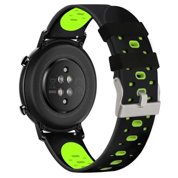 JKER 20mm Spalvinga Watchband diržu, Garmin Forerunner 245 245 M 645 Muzikos vivoactive 3 Sporto silikono Smart watchband Apyrankė