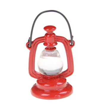 Karšto Pardavimui, 1:6 Masto Retro naftos lempos Miniatiūriniai Lėlių Žaislas, Lėlė Maisto Virtuvė, gyvenamasis kambarys Priedai 23 mm*43mm