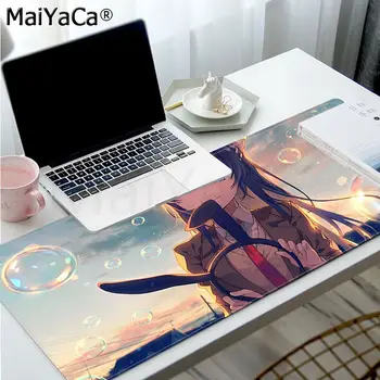 Kawaii Anime Sakurajima Mai Mergina Gumos KOMPIUTERIO, Kompiuterinių Žaidimų kilimėlis Dydis CSGO Žaidimų Žaidėjas Desktop PC Kompiuteris, Nešiojamas kompiuteris