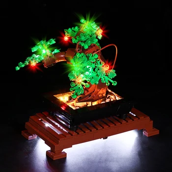LED Šviesos Iki Rinkinys Lego Bonsai 10281 Suderinama Su Bonsai Modelis Apšvietimo Žaislai (Tik LED Šviesos Komplekte)