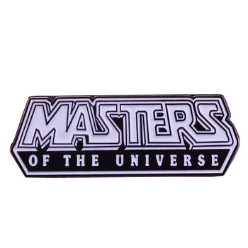 Meistras Visatos Jis-žmogus Ženklelis Skeletor Piktadarys Pilis Grayskull Emalio Pin Retro 80s Cartoon Sagė Gerbėjai Didžioji Kolekcija