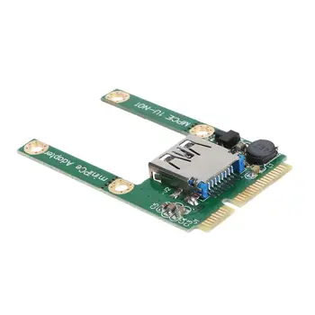 Mini PCI-E, USB 3.0 PCI Express Adapter Išplėtimo Kortelės Nešiojamas PCI Express PCIe Su USB 3.0 Konverteris Riser Card Adapter PC