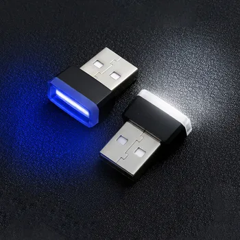 Mini USB Šviesos diodų (LED) Automobilių, Aplinkos Šviesos Modeliavimas Šviesos Lexus ES CT YRA RC MPŪV GS RX LS SC GX LX SS NX UX LC 200 300h 350 LX450